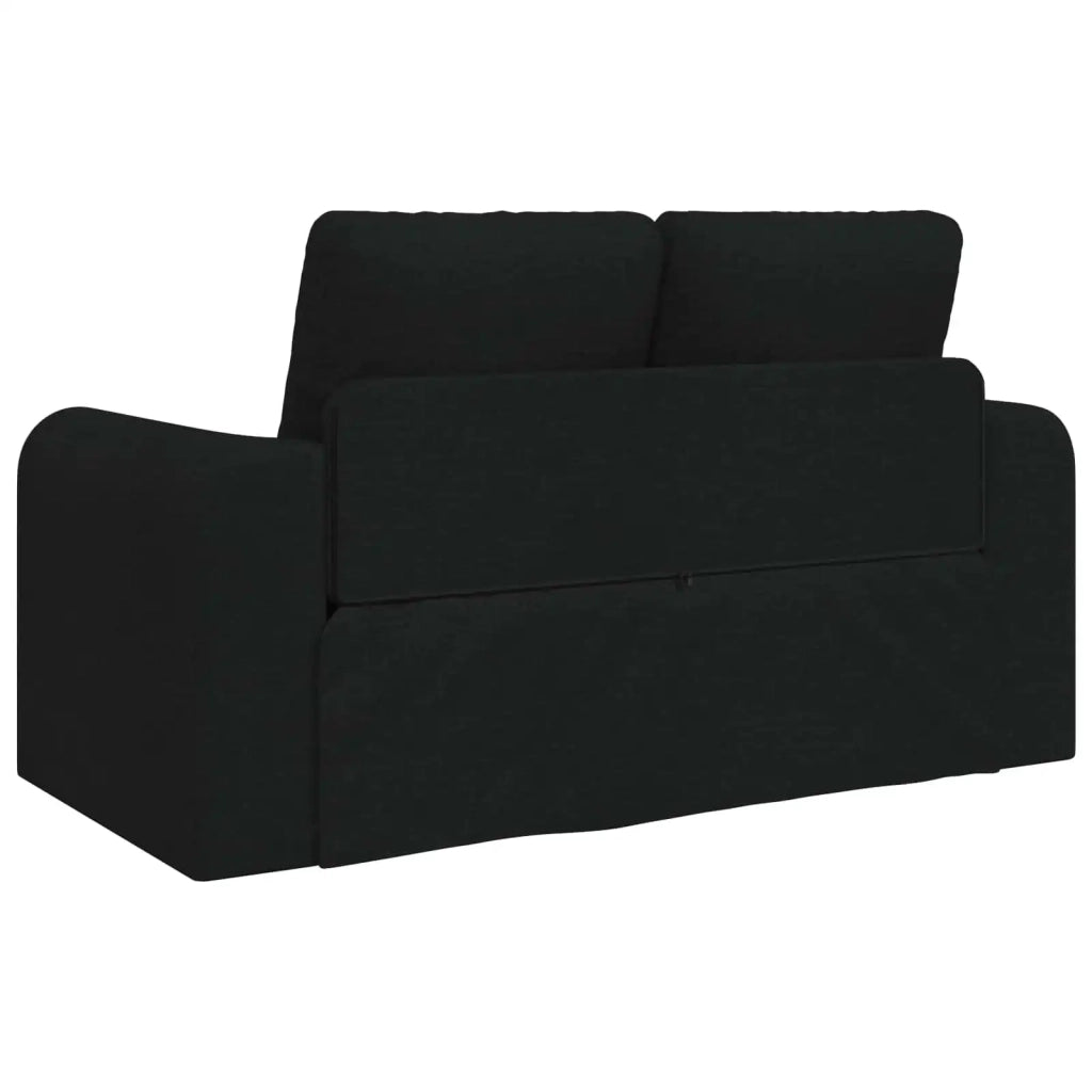 Divano letto 60cm Nero Tessuto 4106675