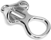 Catena di ancoraggio in acciaio inossidabile 316 - Slot - Corrosione resistente - Installazione facile - Adatto per catena da 6-8 mm - Superficie lucidata a specchio - Anello di ancoraggio