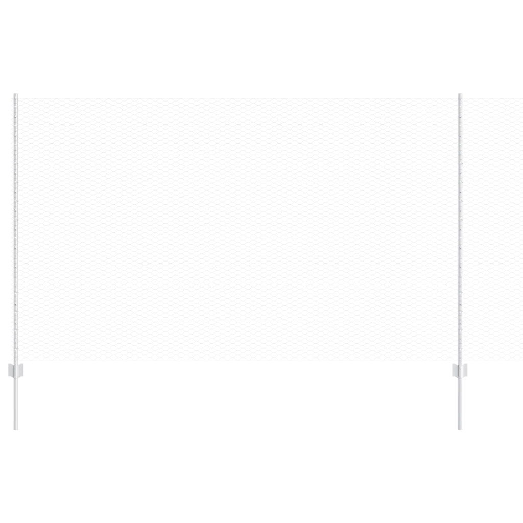 Posti per Recinzione  22 pcs U-Channel 140 cm Acciaio Galvanizzato