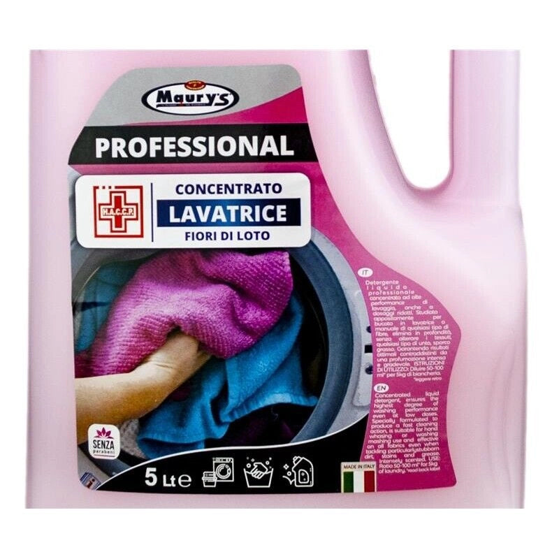 MAURY'S PROFESSIONAL 5LT DETERGENTE LAVATRICE FIORI DI LOTO