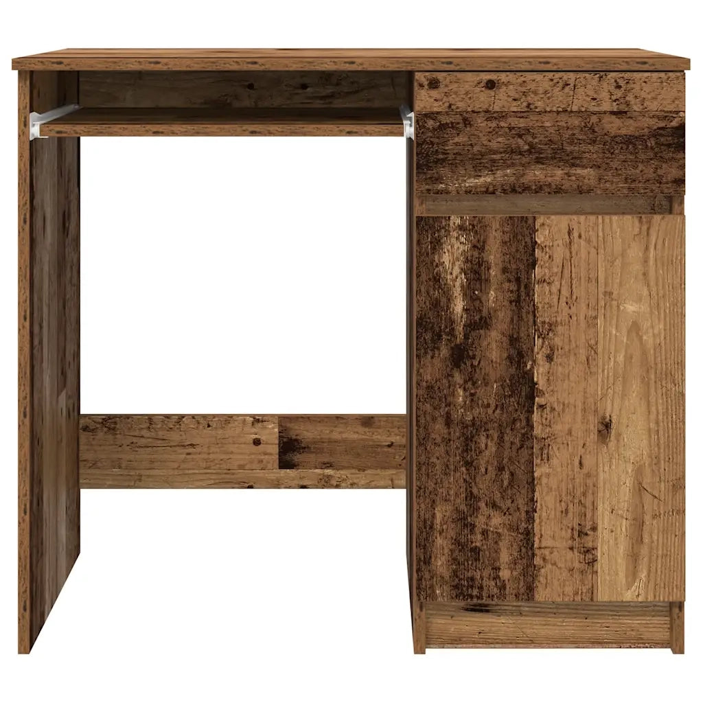 vidaXL Scrivania Legno Antico 86x49x76 cm in Legno Multistrato