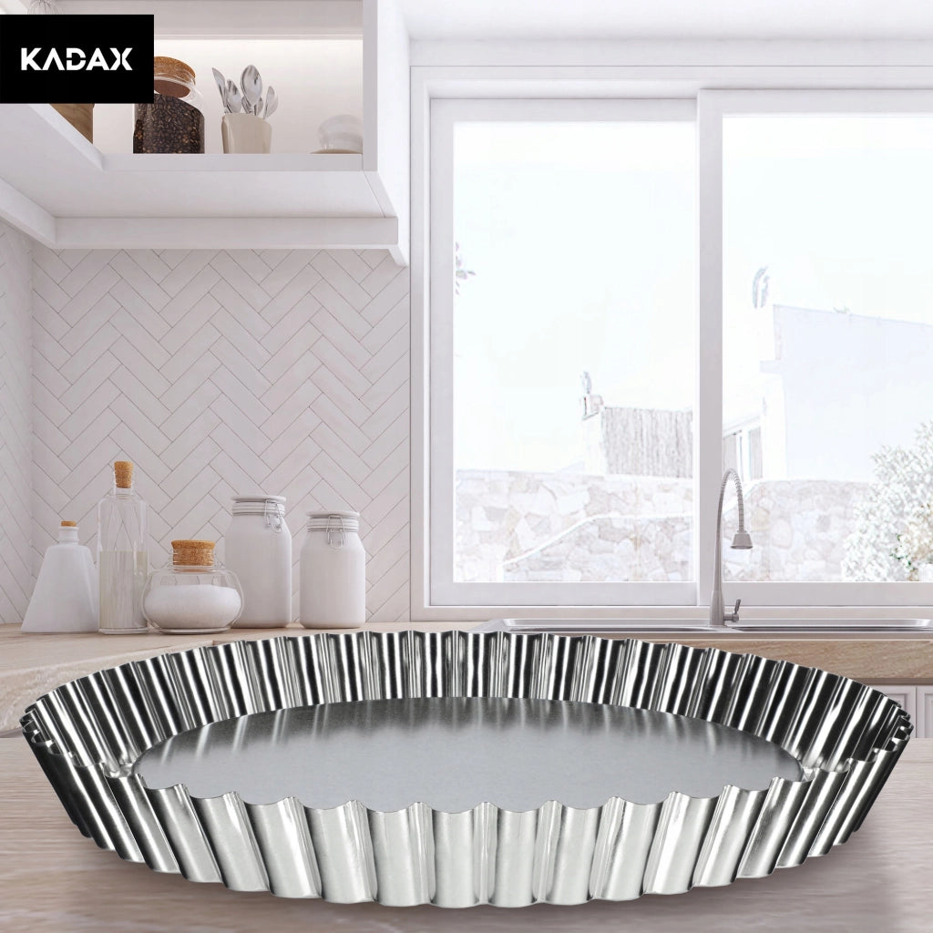Teglia rotonda antiaderente per crostate KADAX, 30 cm