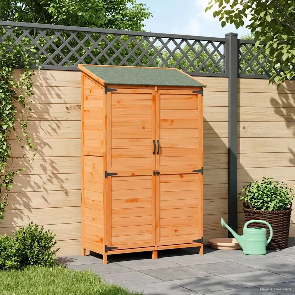 Capanno da Giardino Marrone 106,5 x 56 x 176 cm CFW1204948