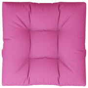 Cuscino per pallet | Cuscini per sedie Rosa 80x80x12 cm in Tessuto