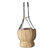 FIASCO DI VETRO RIVESTITO IN PAGLIA 750 ml- 18 pezzi  - Senza Marca