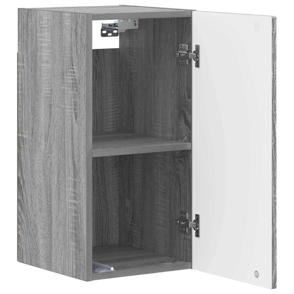Armadio da bagno a muro DELFT Sonoma grigio 30 x 31 x 59 cm 897031