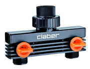 Claber PRESA A 2 VIE IN BLISTER Art. 8589 mis. 3/4M