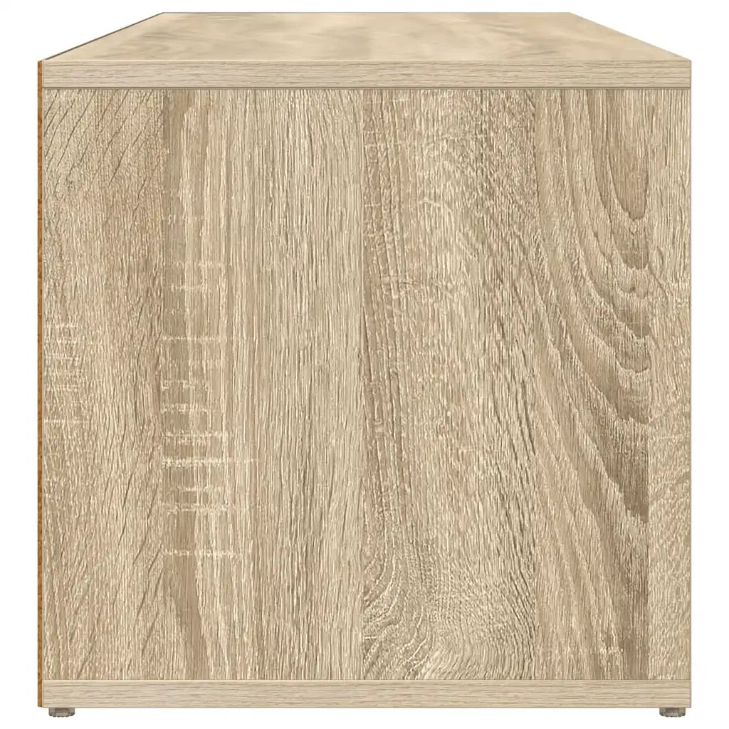 Panca Porta Scarpe Rovere Sonoma 105x35x35 cm Legno Multistrato 804466