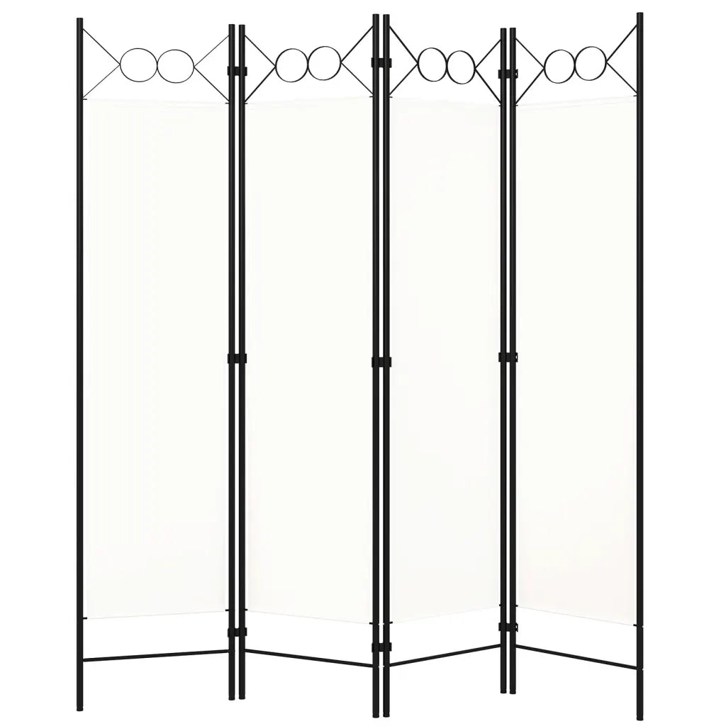 Paravento a 4 Pannelli Bianco 160x180 cmcod mxl 73119