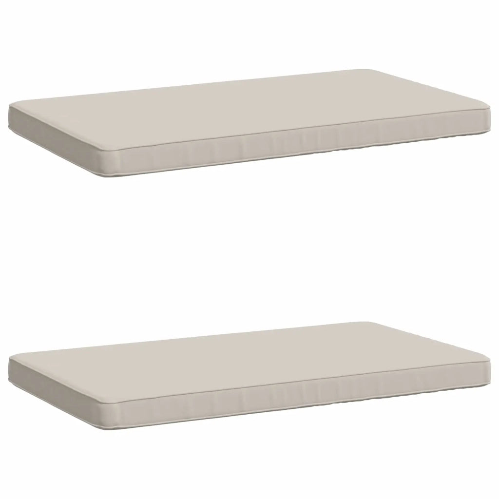 Cuscini per Panchina a 2 Pezzi VUGHT 2 pz 100% Poliestere 951639
