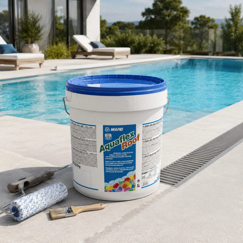 Mapei aquaflex roof membrana liquida elastica per impermeabilizzazioni esterne *** formato 20 kg, confezione 1