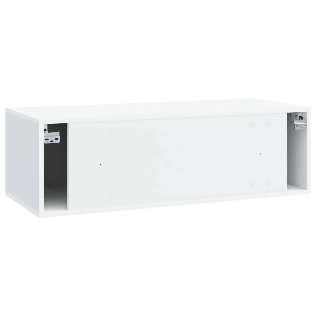 Mobile Porta TV da Muro Bianco 98 x 41 x 30 cm 899035