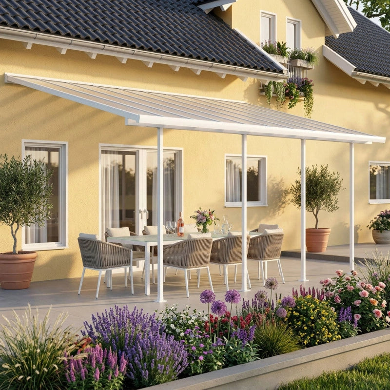 Tetto Couv'Terrasse FERIA 3 x 9m - Bianco