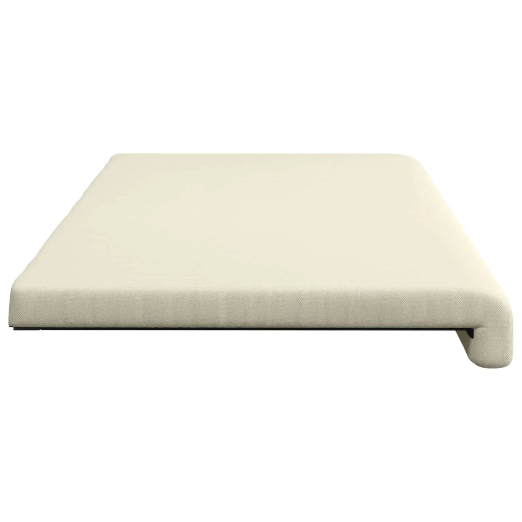 Cuscino per panchina Velvet testurizzato Crema Profondità 35 cm 42043386