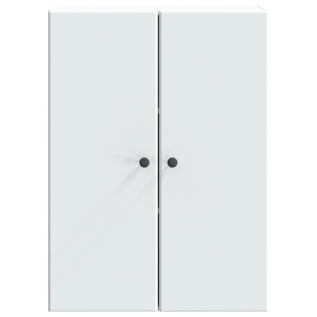 Mobiletto a muro Bianco 66 x 34,5 x 90 cm Legno ingegnerizzato 899075