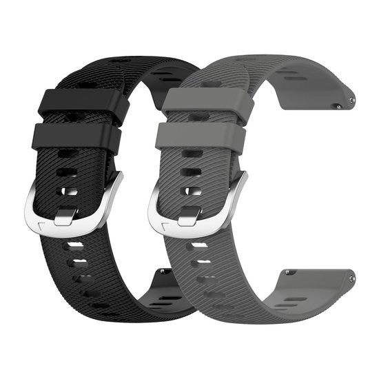 Cinturino per orologio 22 mm - Compatibile con Forerunner 255/Venu 2/Vivoactive 4 - Cinturino in silicone - Chiusura rapida - Cinturino di riserva per uomini/donne - Cinturino per smartwatch