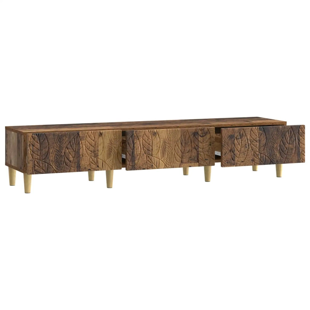 Mobile TV 147 x 34,5 x 30 cm Legno antico Legno ingegnerizzato 895173