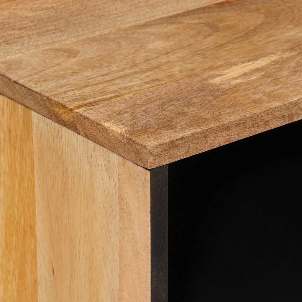 Comodino | Armadio da Notte | Mobiletto da notte con cassetto Naturale 50 x 33 x 62 cm