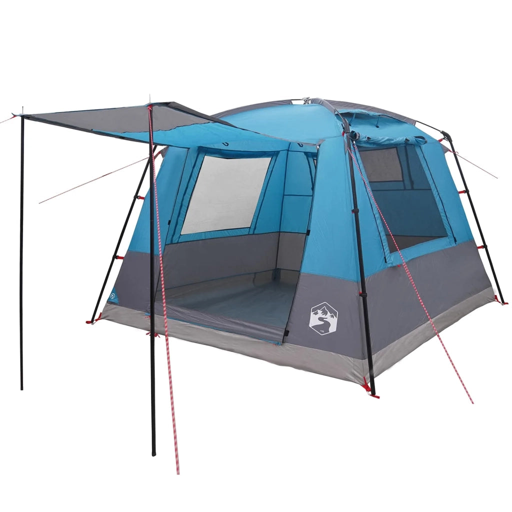 Tenda Party-Tenda da festa Blu 10 persone Poliestere 185T con rivestimento PU