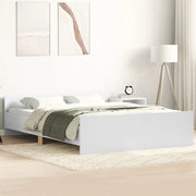 Giroletto con Testiera e Pediera Bianco 140x200 cm