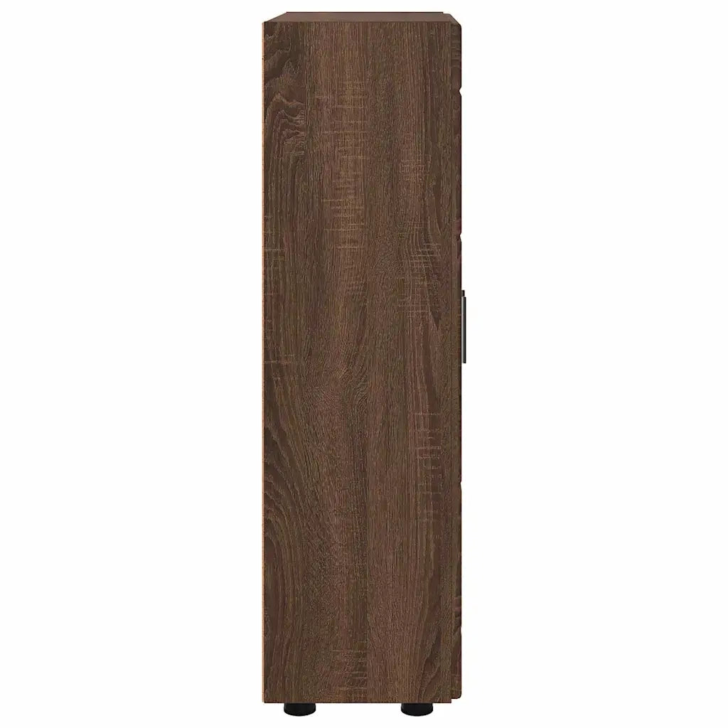 Credenza con porta FLORIN Rovere Marrone 55,5 x 29 x 100 cm