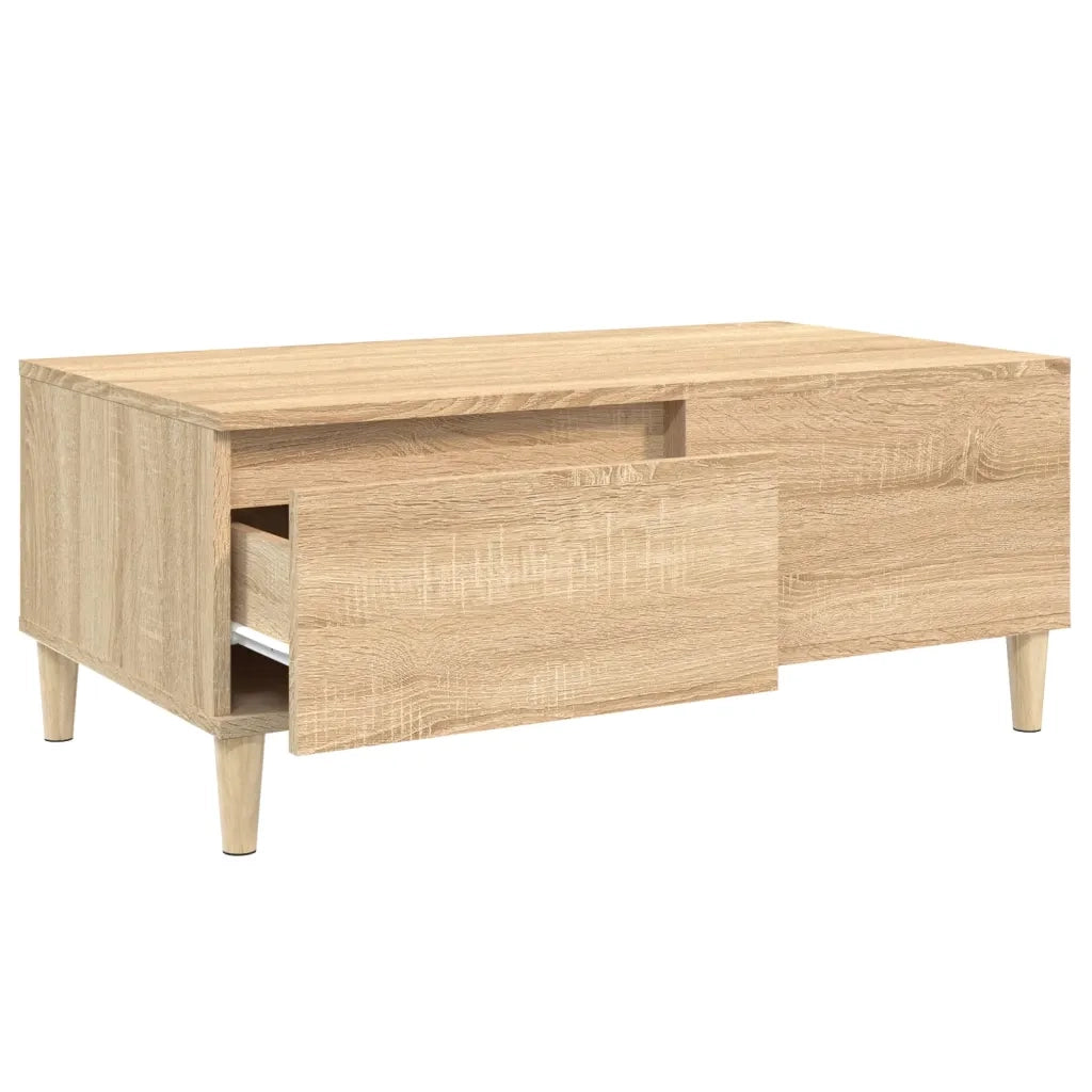 Tavolino salotto | Tavolino da caff¨¨ | Tavolino da Soggiorno Rovere Sonoma 90x50x36,5 cm Legno Multistrato