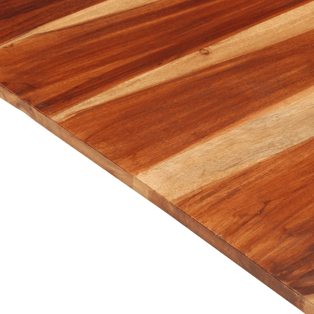 Piano Tavolo in Legno Massello di Acacia 15-16 mm 60x90 cm