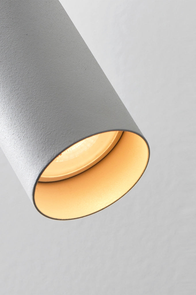 Manuka Plafoniera 3 Elementi Tonda - Nero, Struttura in Metallo, Attacco GU10, IP20, 150W, Installazione a Soffitto - Rossini Group