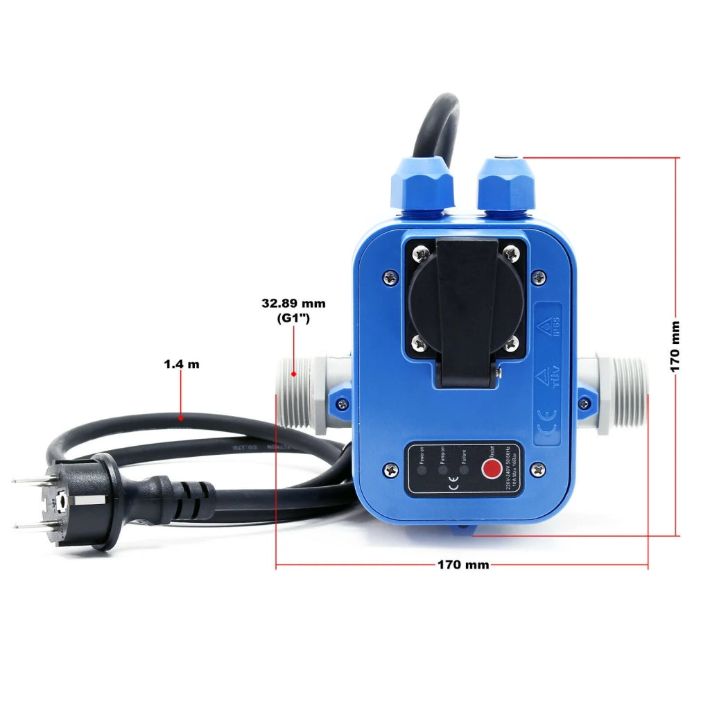 Pressostato EPC-1.1 230V monofase controllo pompa impianto idrico sanitario 16_0000470