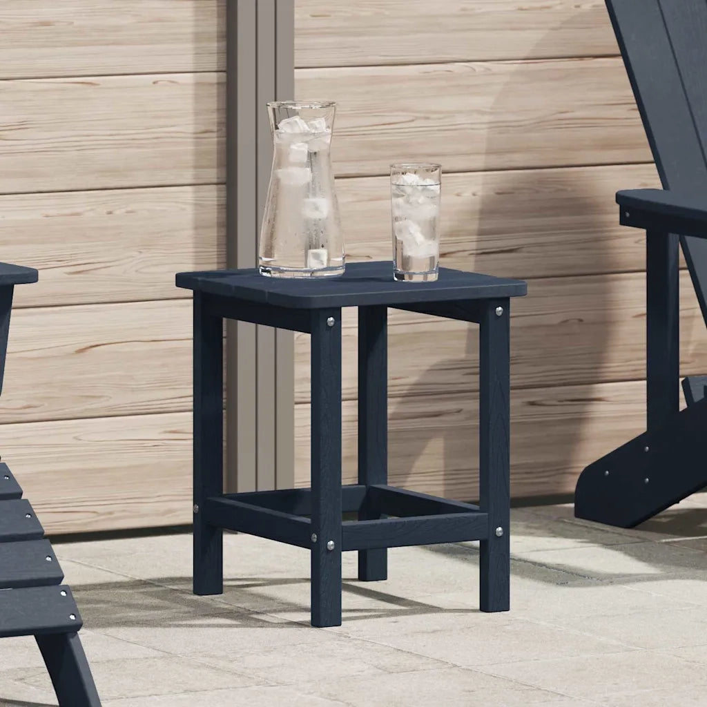 Tavolo laterale Blu navy 38 x 38 x 46 cm Polietilene 42006634