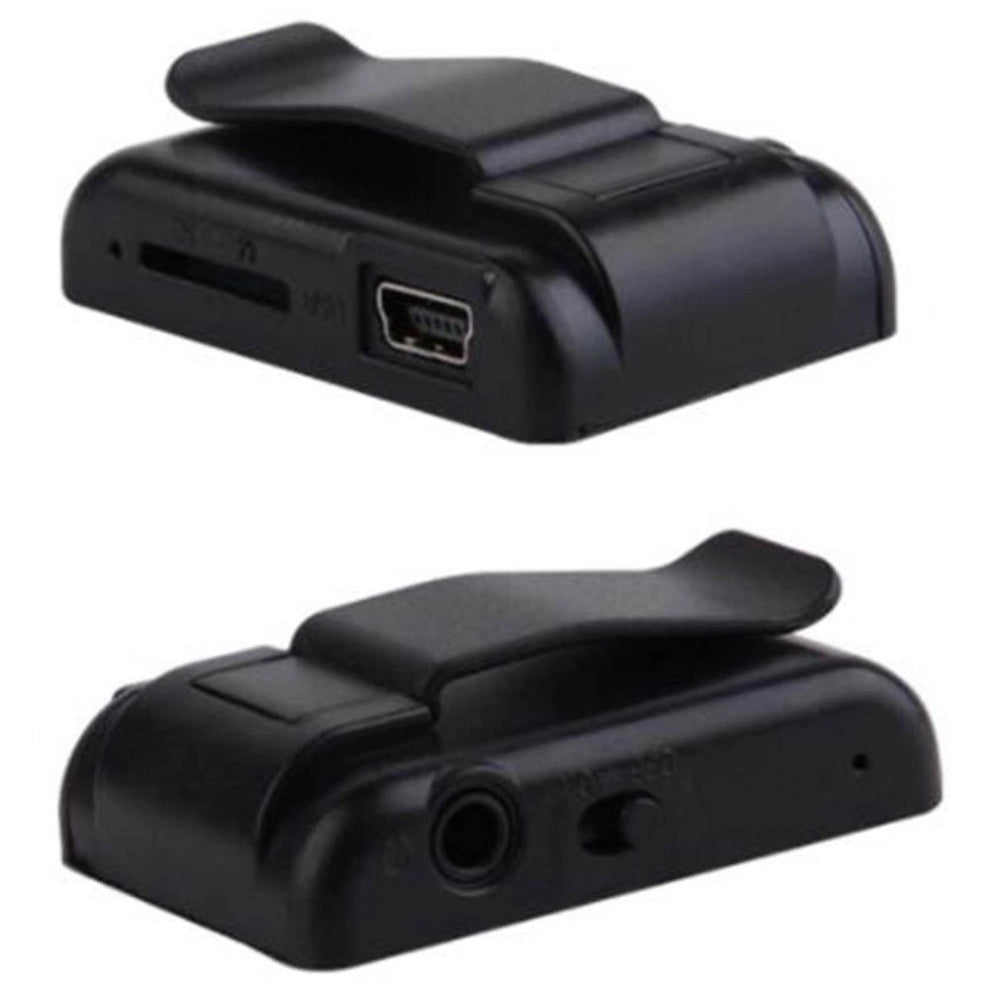 Trade Shop - Mini Lettore Mp3 Nano Style Con Clip Cuffie Micro Sd Tf Usb Ricaricabile -