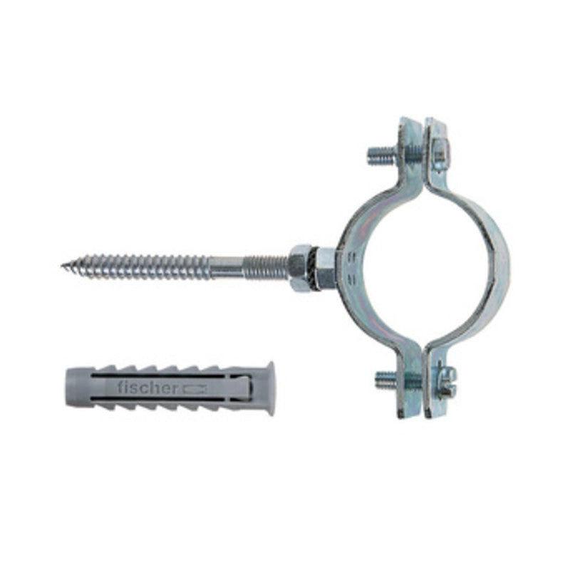 FISCHER COLLARE P/TUBI CPT  1-1/2 C/VITE E TASSELLO