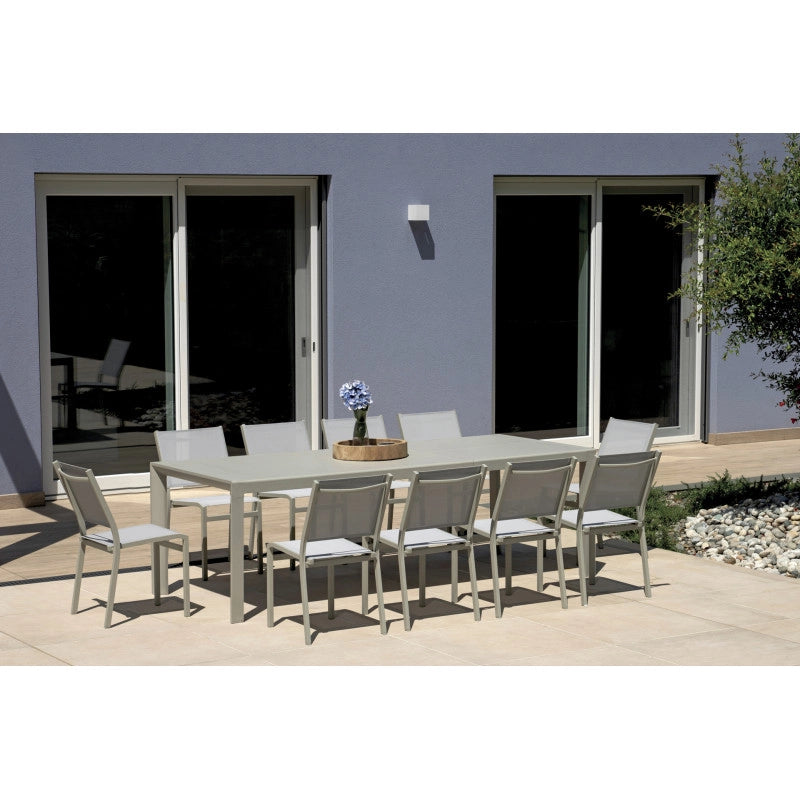 Tavolo Naxos 160/240x90 Creta Gambe Scorrevoli Moia