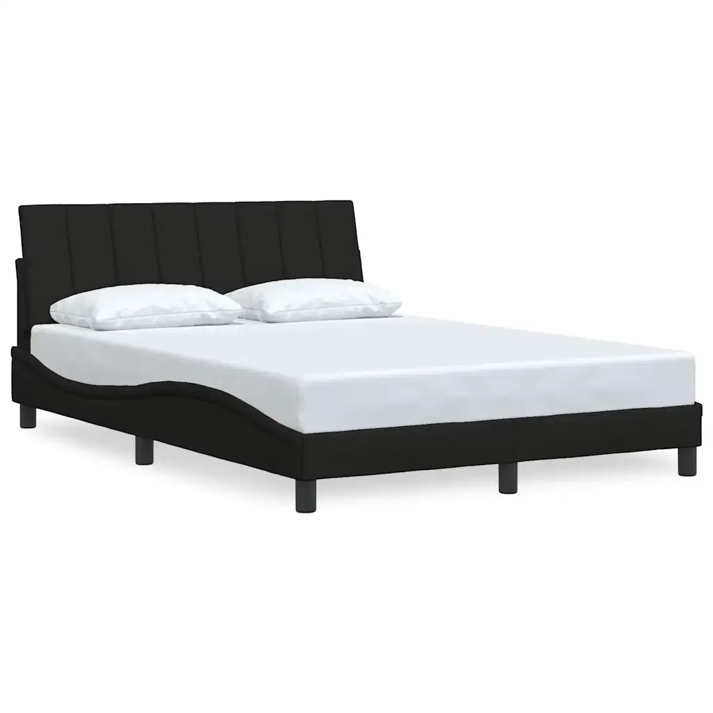 Giroletto senza Materasso Hanko Nero 120x200 cm Tessuto 3310379
