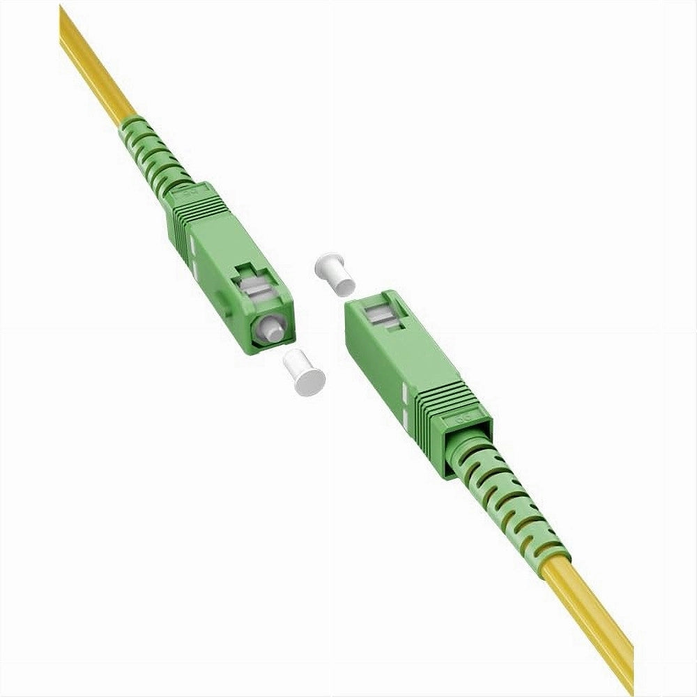Trade Shop - Cavo Fibra Ottica Monomodale 9/125 Sc-apc 3 Mt Per Router Notebook Fo-d005-3.0m -