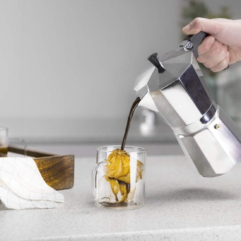 CECOTEC 01671 - Moka in Alluminio Cumbia Mokclassic 600 Shiny