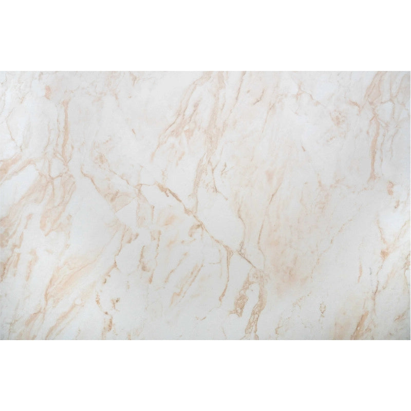 Top Tavolo Hpl Marmo Bianco Calacatta Quadro Cm 79x79x1