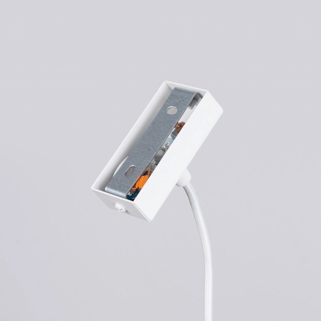 Lampada a sospensione rettangolare bianca ISKRON G13 8,5W