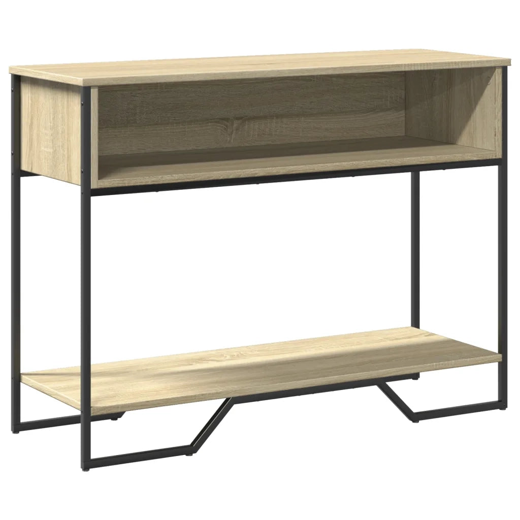 Tavolo Consolle Rovere Sonoma 100x35x74,5 cm in Truciolato
