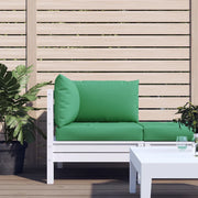Cuscini per Pallet 3 pz Verdi in Tessuto Oxford 361778