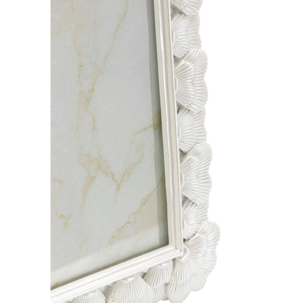 Cornice portafoto Hearty argento con profilo a cuori 20x25 cm