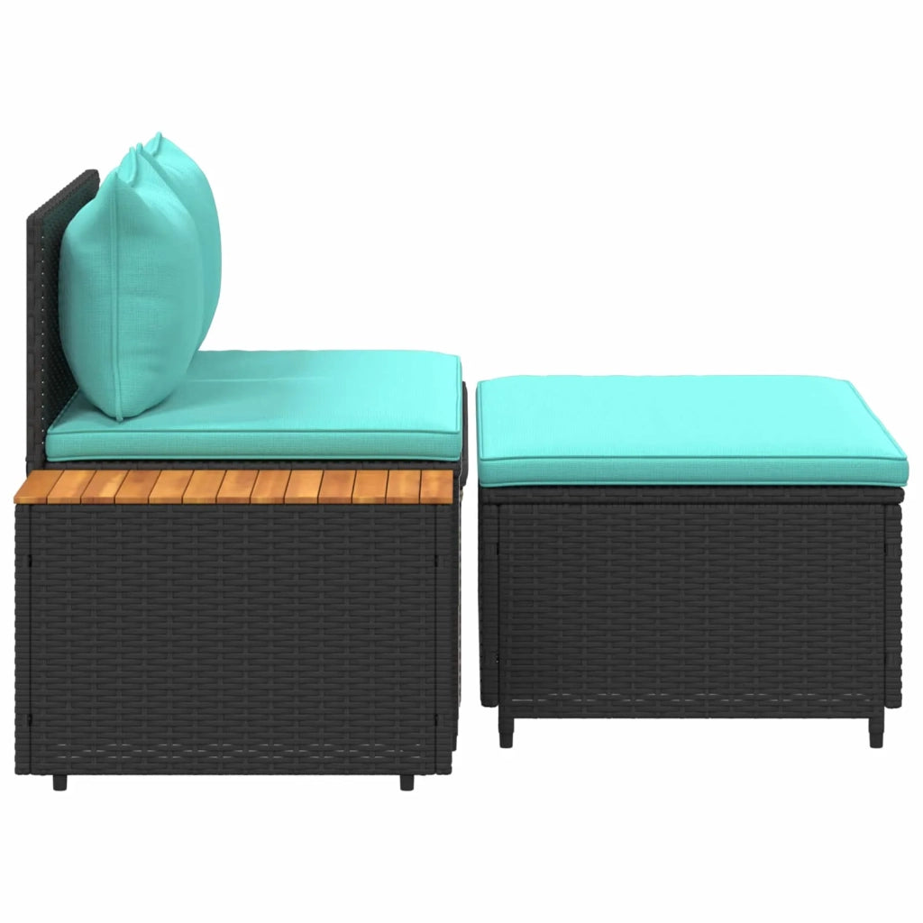 Set di divani da esterno 4 -Seater 4 pz 55 x 30 x 39 cm 42025894