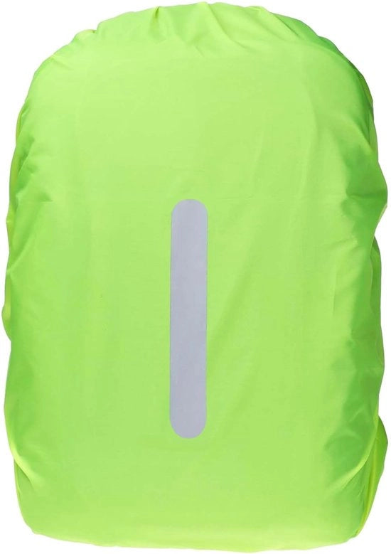 Rugzakhoes Acqua-Resistente - Riflettente - Protezione da Pioggia/Neve/Polvere - Leggero/Involucro Ripiegabile - Adatto per Esterno/Viaggio - Alta Visibilità - Impermeabile