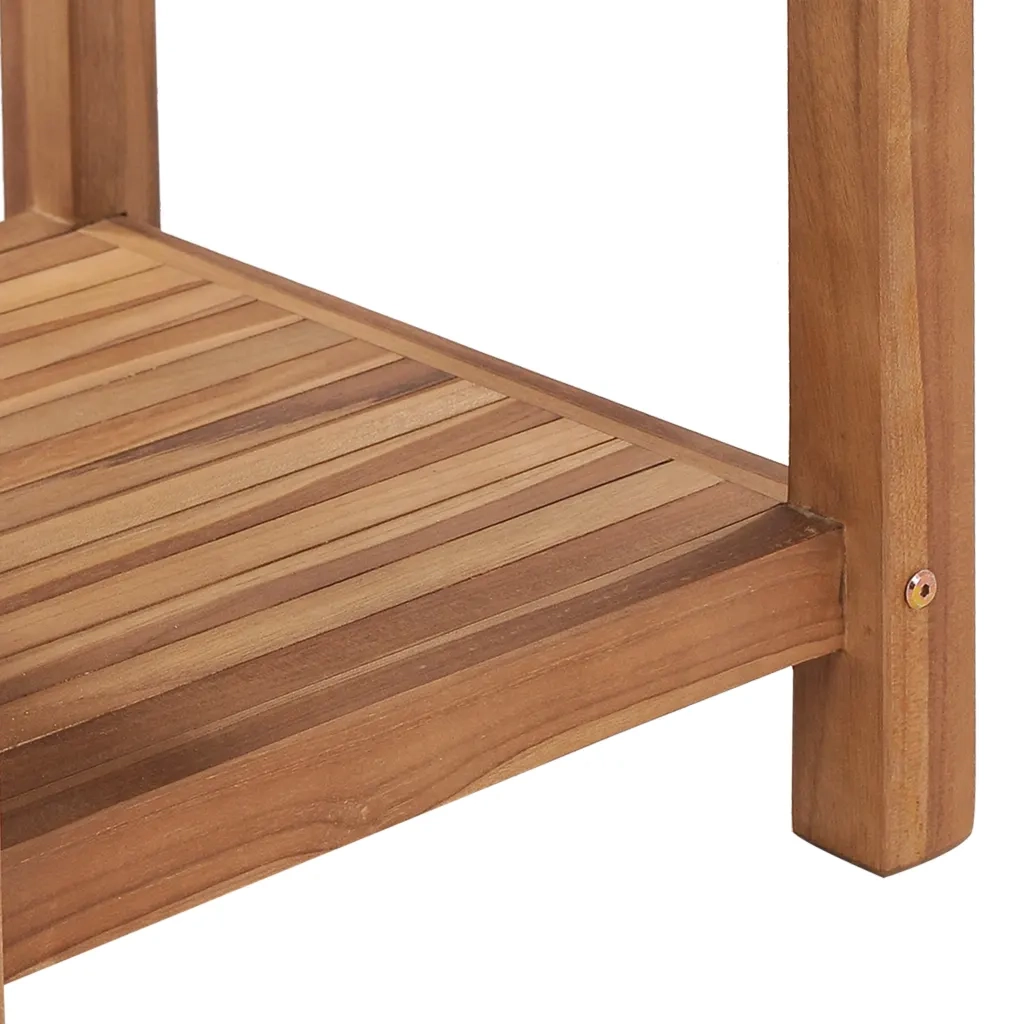 Tavolino da CaffÃ¨ 45x45x45 cm in Legno Massello di Teak