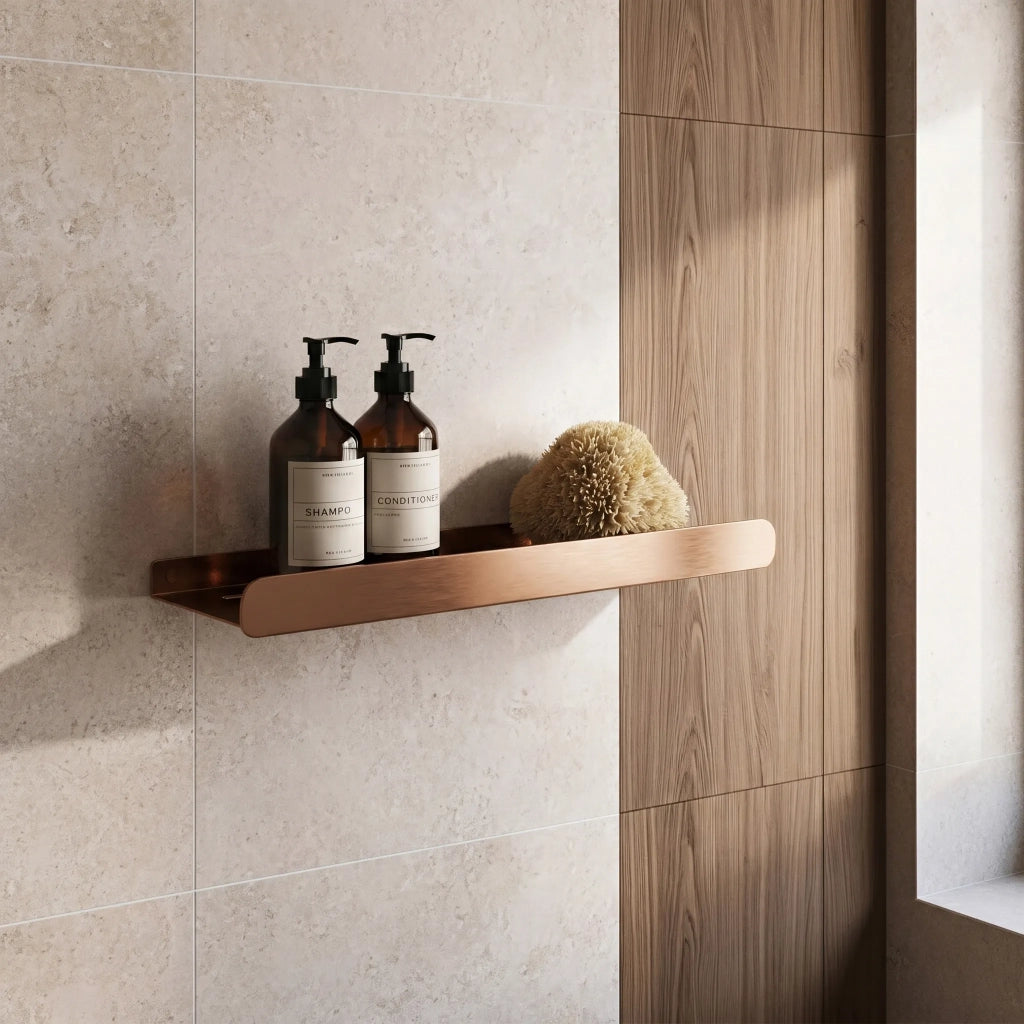Mensola Da Bagno Sf03 45cm Copper Brush