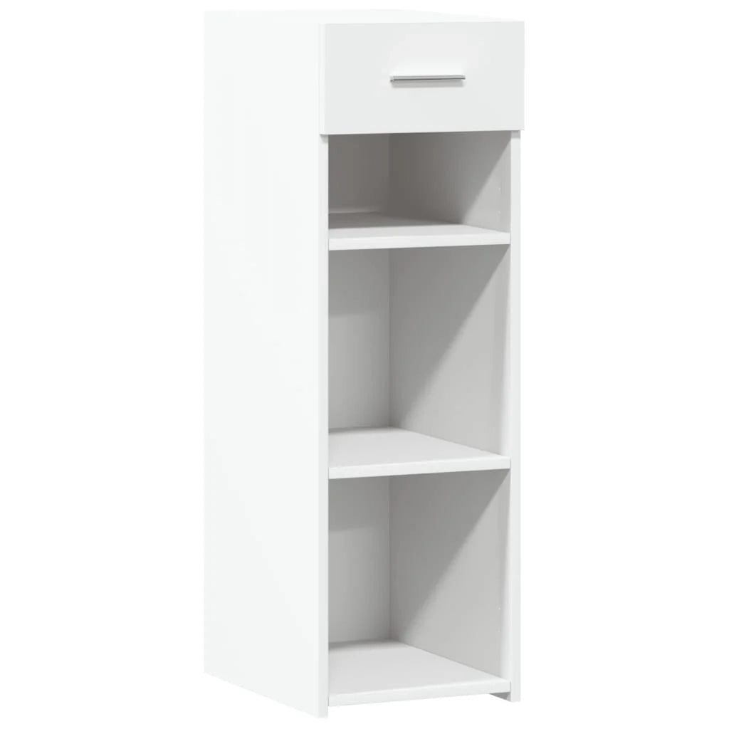 Buffet credenza cassettiera mobiletto mobile contenitore organizer cucina soggiorno salotto 30 x 42,5 x 93 cm legno ingegnerizzato bianco 02_0030225