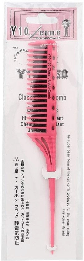 Stylingtool Professionale per Capelli - Manico Antiscivolo - 3 Righi di Denti per Capelli - Materiale ABS - Ideale per Salone di Bellezza - Peso Leggero