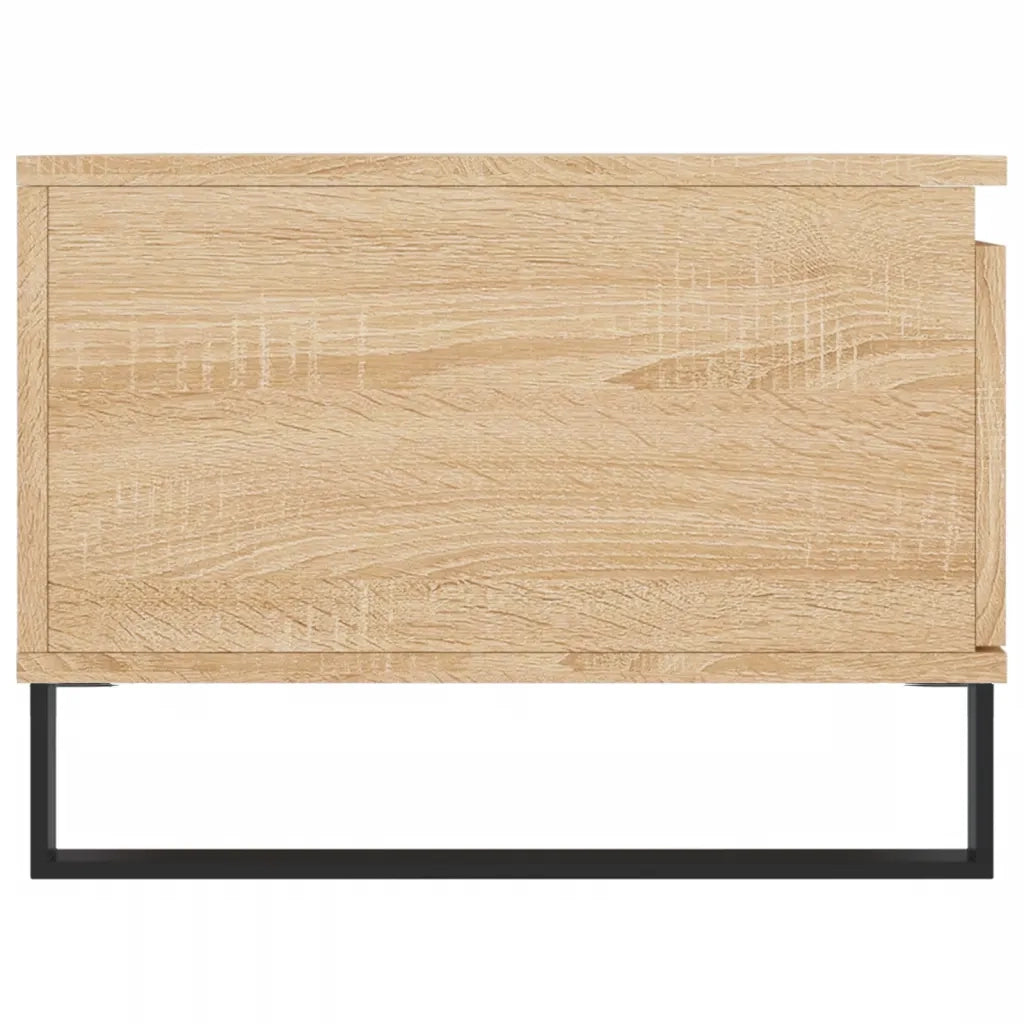 vidaXL Tavolino Salotto Rovere Sonoma 90x50x36,5 cm Legno Multistrato
