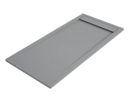 Piatto doccia AMBAR 90x150 cm Cemento griglia Cemento
