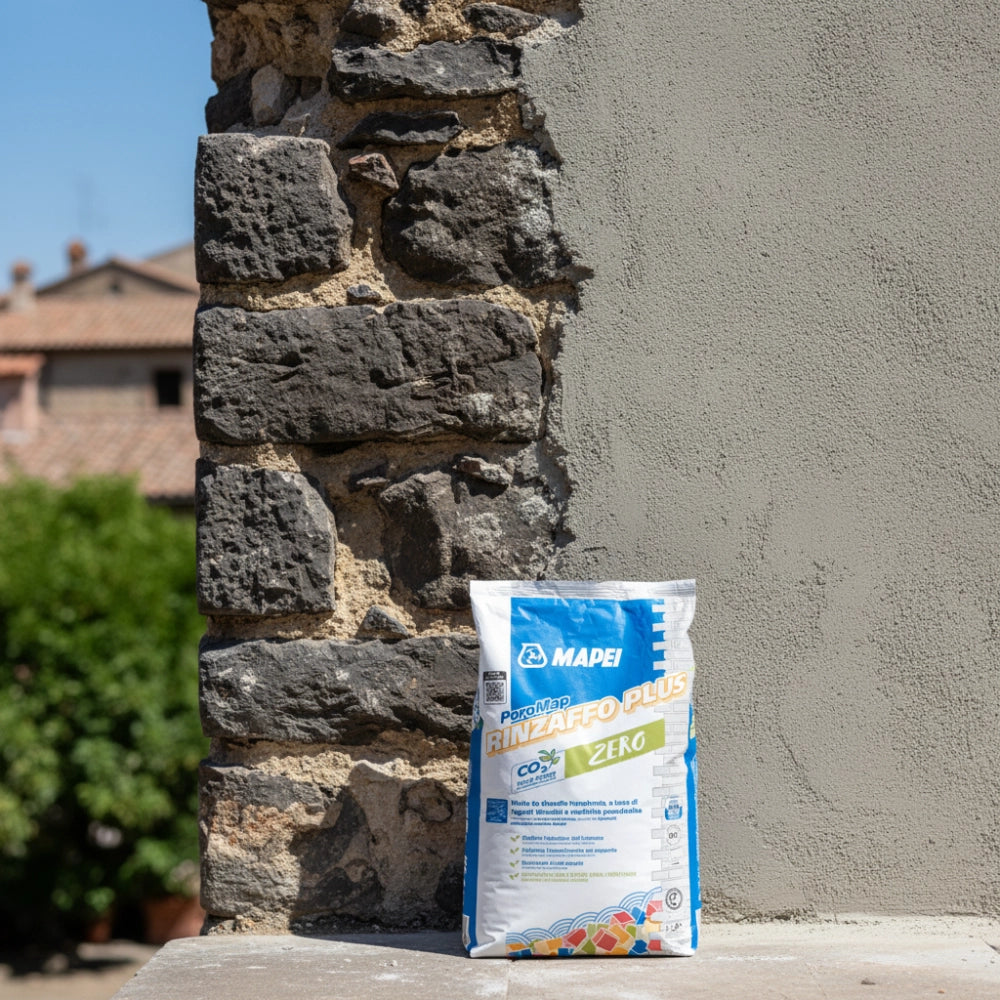 Poromap rinzaffo plus malta traspirante resistente ai sali 25 kg